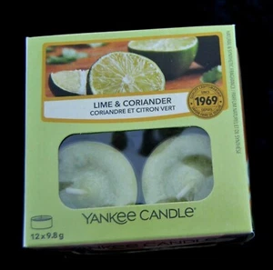 Yankee Candle  Garden Hideaway Collection, Lime & Coriander, Teelichter Selten - Picture 1 of 1