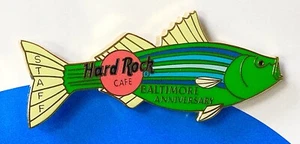 Hard Rock Cafe 2002 quinto aniversario ***personal*** Green Fish Le pin - Imagen 1 de 1