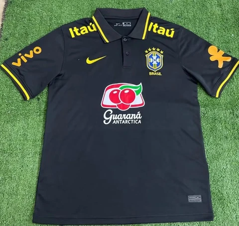 Brazil national team Polo Shirt Navy Cover