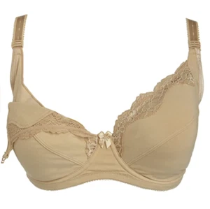 LE MYSTERE Women's Florence Maternity/Nursing Underwire Bra 161 Size 36G - Nude - Picture 1 of 4