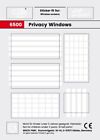 💙 Privacy Windows / Sichtschutz 💙 STICKER fit for building blocks brick / 6500