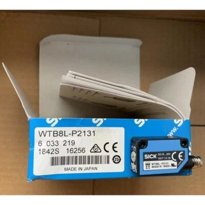 one New Sick WTB8L-P2131 Photoelectric Switch Free shipping - Image 1 of 3