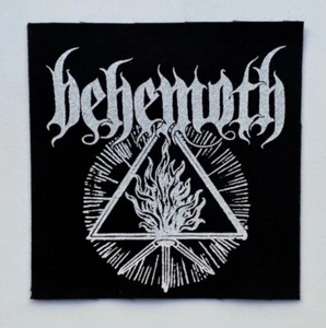 Behemoth Cloth Patch Sew On Badge Metal Rock Approx 4" X 4" (CP233) - Picture 1 of 1