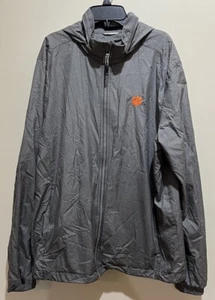 Clemson Tigers Windbreaker/Jacket With Hood Mens ~ Gray ~ Large CB Weather Tec - Picture 1 of 12