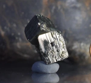 Pyrite crystal cluster specimen, fools gold, Peru  Huanzala Mine ,Peru - Picture 1 of 8