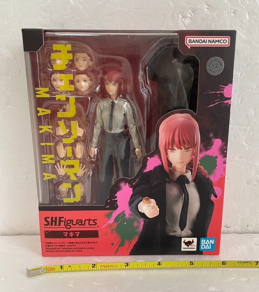 Figura de acción S.H.Figuarts Chainsaw Man MAKIMA altura 5,5 pulgadas BANDAI SPIRITS Foto 1 de 4