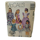 McCall's 4198 Sewing 1989 Pattern Girls Party Dress  Size 3 New  Envelope Damage