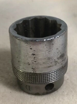 Blackhawk USA D40XN Socket 3/4" Drive 1-1/4" 12pt ~ SHARP POINTS NICE WORKER - Image 1 of 4