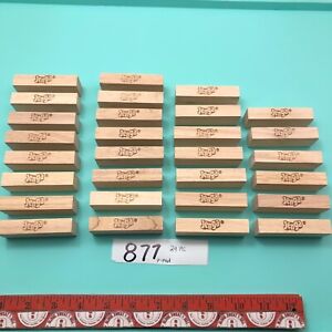 Jenga Replacement Pieces Blocks 29 Wood Tan Parts Arts Crafts Wooden replacement