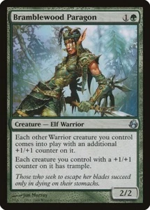 Bramblewood Paragon x1 MTG Magic the Gathering Morningtide Elf Green Creature - Picture 1 of 1