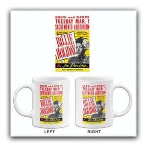 Billie Holiday - Sacramento Auditorium CA - 1949 - Concert Mug - Picture 1 of 3