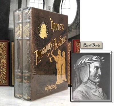 DIVINE COMEDY Dante DELUXE LTD ED RARE Easton Press HUGE DORE ILLUS SEALED w/BOX Foto 1 de 4