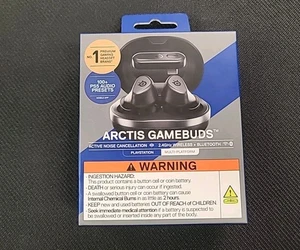 Nuove cuffie Steelseries Artic Gamebuds cancellazione attiva del rumore nere 61706 - Foto 1 di 6