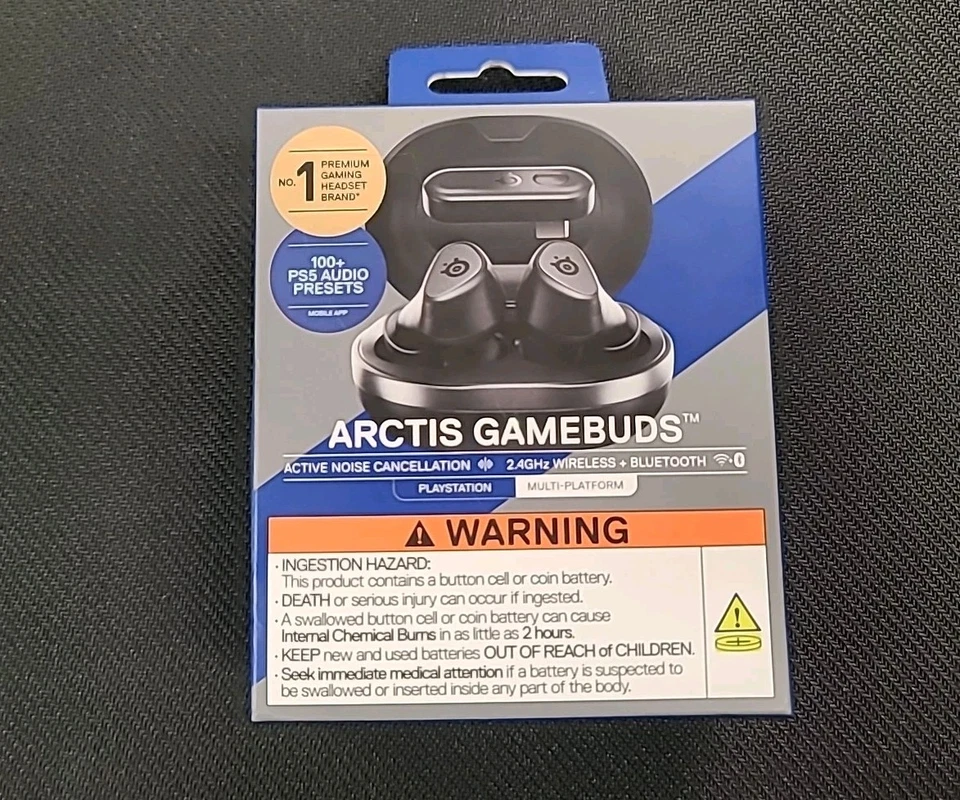 SteelSeries 61706 Wireless Arctis GameBuds Designed for PS5 | 0098