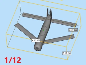 1/72 1/144 1/48 1/64 1/35 US drone spring aircraft resin model 2pcs---XS - Picture 1 of 2