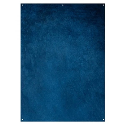 Telón de fondo de lona ligero Westcott X-Drop, hormigón azul, 5x7' Foto 1 de 3