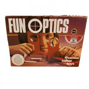 Vintage Thomas Salter FUN OPTICS Kit Scotland 1970s Science Toy COMPLETE - Picture 1 of 5