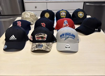 ¡¡Sombrero lejos!! ¡¡9 sombreros de béisbol surtidos!! ¡Todo nuevo, algunos con etiquetas otros sin!!  Foto 1 de 4