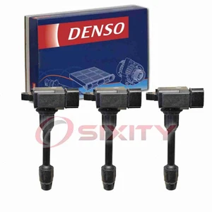 3 pc Denso Left Direct Ignition Coils for 2000 Infiniti I30 3.0L V6 Spark eh - Picture 1 of 5