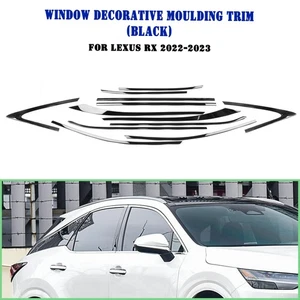 Exterior Window Strip Moulding Trim Weatherstrip For Lexus RX 2022-2025 12PCS - Picture 1 of 23