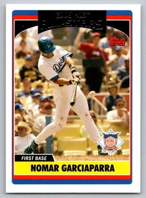 2006 Topps Chrome Blue Refractors Nomar Garciaparra Los Angeles Dodgers #29 - Image 1 of 2