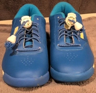 Reebok Classics принцесса женщин размер 8 ярко синий работает узкий с замком шнурки - Изображение 1 из 4