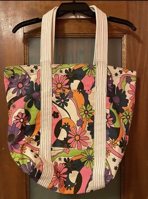 Bolso de Mano Urban Outfitters de Lona Psicodélica Nuevo con Etiquetas Foto 1 de 3