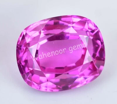 Natural Mogok Pink Ruby 37.10 Ct Cushion Certified Flawless Loose Gemstone - Image 1 of 4