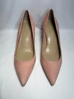 Новый Ann Taylor Reese румяна розовый замши насос размер 5,5 - Изображение 1 из 4