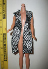 Vintage 1960S MOD CLONE ANIMAL PRINT VINYL VEST COAT BARBIE & FRANCIE LOT A6