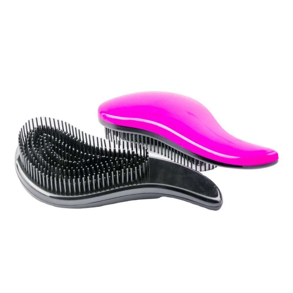 Cepillo Desenredante Profesional con Mango Color Rosa y Negro Peluquería Grado Foto 1 de 4