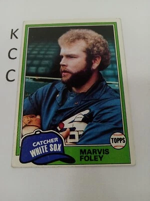1981 Topps Baseball #646 Marvis Foley Chicago White Sox - Image 1 of 2
