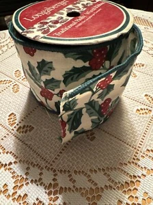 Longaberger Traditional Holly Wired Ribbon - See Description - Picture 1 of 1