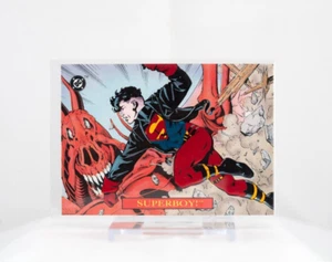 1993 Skybox DC Bloodlines Embossed Foil S4 Superboy! - Picture 1 of 3