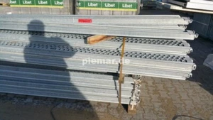 Gerüst 63,86 m² Stahlgerüst 12,28 x 6,20 m Fassadengerüst Baugerüst Giebel  ] - Bild 1 von 17