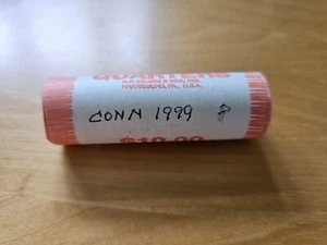 1999-P Connecticut 25c State Quarter Bank Wrapped Roll - Bild 1 von 3