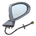 5100 445A Right Door Wing Mirror Electric Heated Glass Primed Cover Base Macht