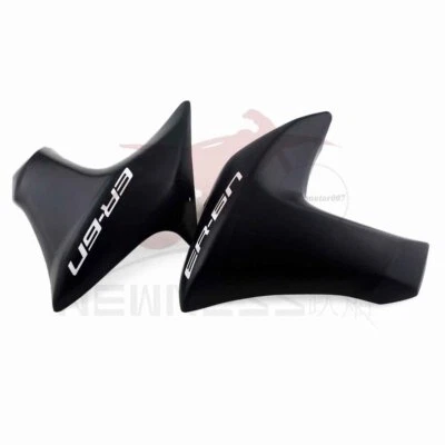 Cubierta del radiador NEGRO carenado mate para KAWASAKI ER-6N 2012 2013 2014 2015 2016 Foto 1 de 4