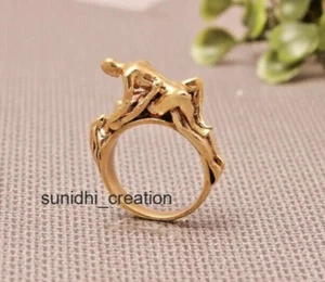Missionarsstellung Ring, Partnerring, Boho Unikat Schmuck, Geschenk für Freund - Bild 1 von 4