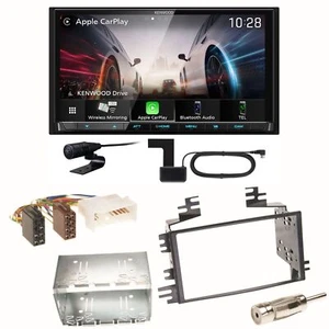 Kenwood DMX8021DABS Android Auto CarPlay Einbauset für Kia Sportage JE Rio JB - Bild 1 von 1