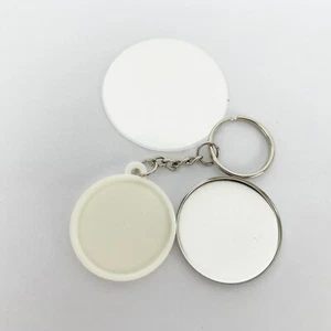 Llavero 37mm Botón Piezas Fabricante de Insignias Herramientas de Artesanía Llavero Piezas - Imagen 1 de 4