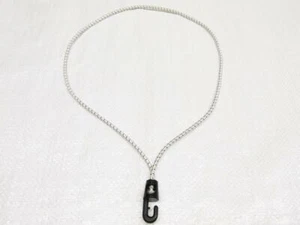 Sujetador de vela de 4 mm x 550 mm con gancho de nailon - Clip soporte seguro corbata de barco marino - Imagen 1 de 1