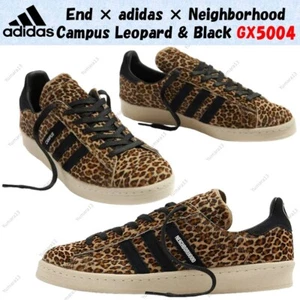End × adidas × Neighborhood Campus Leopard & Black GX5004 Men's Size - Picture 1 of 6