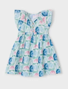 Vestido Mayoral Girls vestido de verano estampado 3928 NUEVO F/S 2025 talla 134 / 9 Y - Imagen 1 de 4