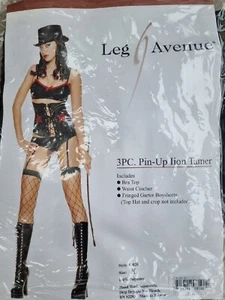 Sexy Pin Up Lion Tamer Ladies Costume - Picture 1 of 1