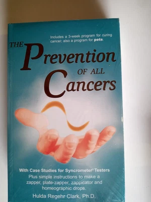 The Prevention of All Cancers by Dr Hulda Regehr Clark PhD, ND - Image 1 of 4