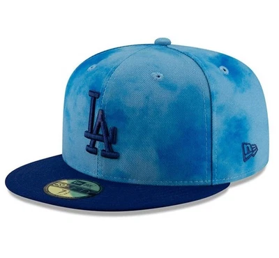 New Era LA Dodgers 2019 Father's Day Collection 59FIFTY Fitted Hat 7 5/8 - Image 1 of 4