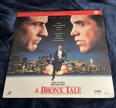 A Bronx Tale (1993) Widescreen Laserdisc LD Robert DeNiro Chaz Palminteri - Image 1 of 2