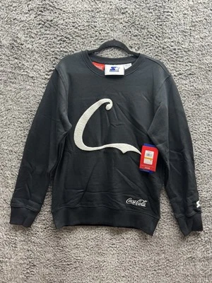 Suéter Pullover Gris Starter Coca-Cola Mezcla Algodón - Para Hombre Talla XL Foto 1 de 4
