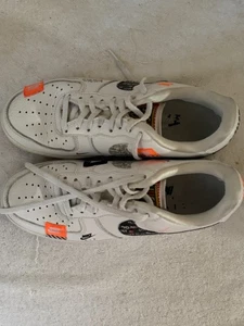 Talla 7.5 - Nike Air Force 1 '07 PRM Low Just Do It AR7719-100 - Imagen 1 de 6